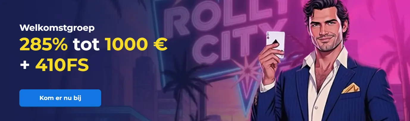 Welkomstbonus en promoties bij Rolly Spin Casino